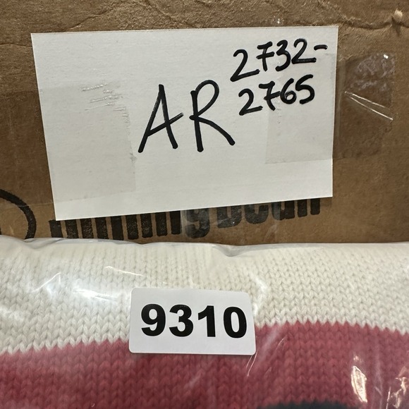 Polo Ralph Lauren Knit Sweater Youth L 12/14 White Pullover Stripe Preppy - Picture 8 of 8